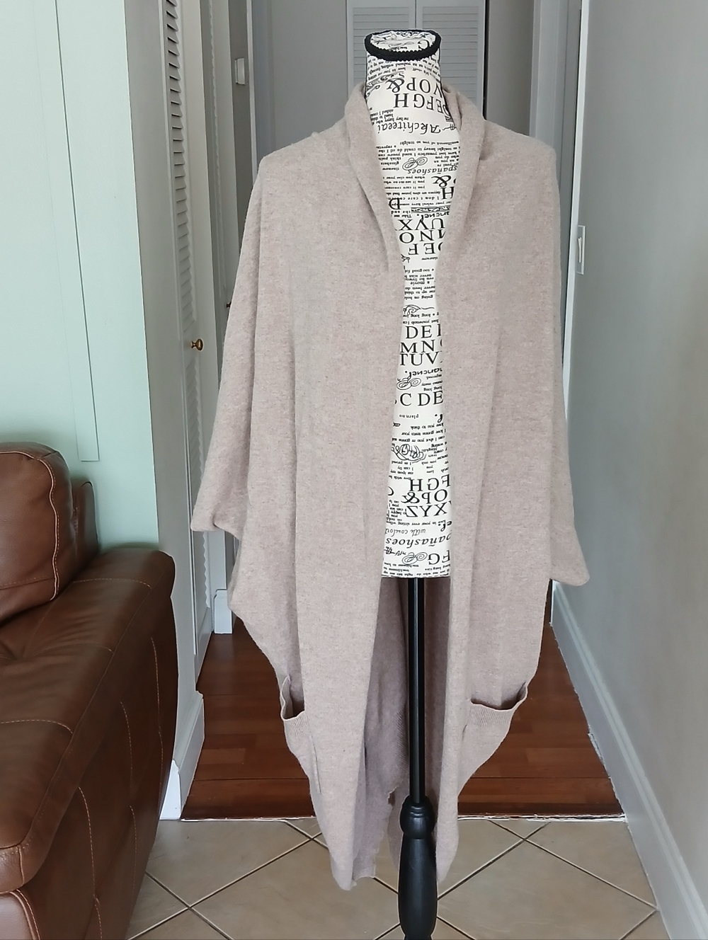 Dawn Baker Cashmere Soft Open-Front Cardigan‎